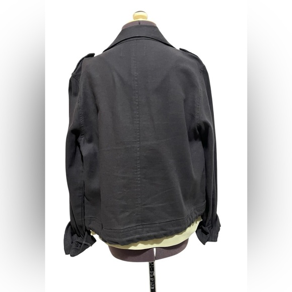 KanCan Cyclone Gray Utility Jacket Size S - Picture 9 of 13